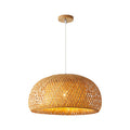 Luxury Bamboo Woven Simple Japanese Pastoral Chandelier