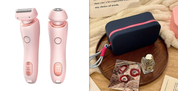 2 In 1 Hair Removal Epilator USB Trimmer