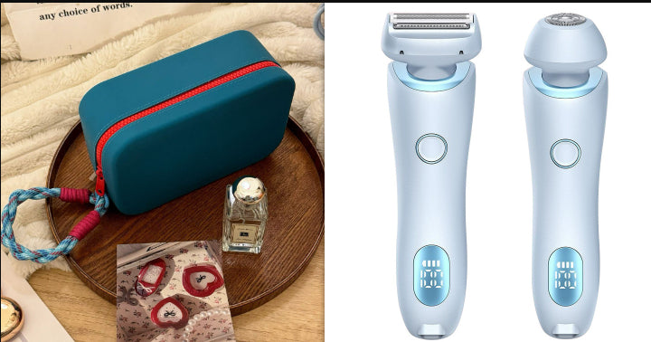 2 In 1 Hair Removal Epilator USB Trimmer
