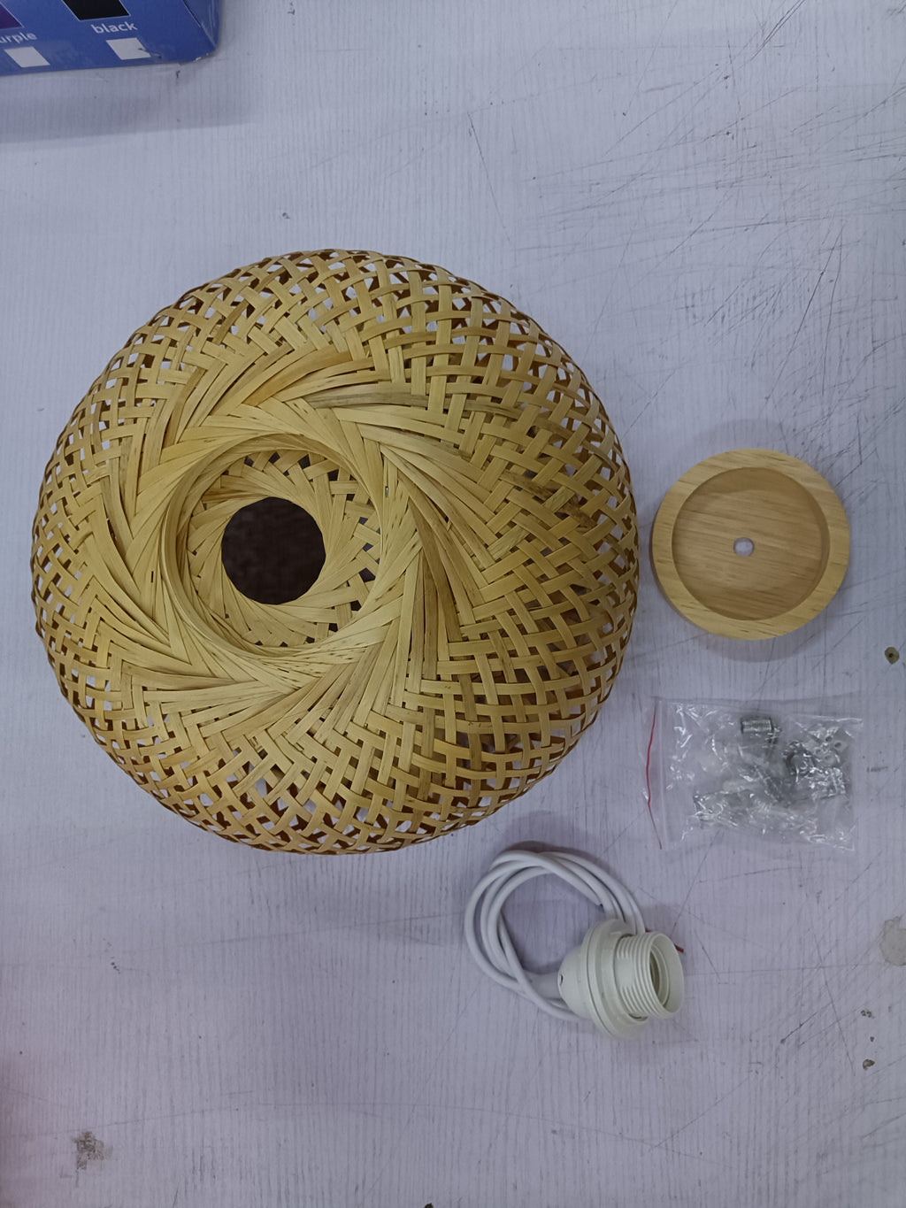 Luxury Bamboo Woven Simple Japanese Pastoral Chandelier