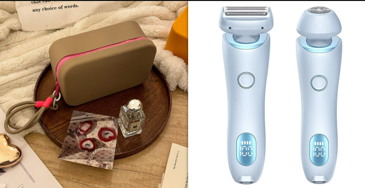 2 In 1 Hair Removal Epilator USB Trimmer