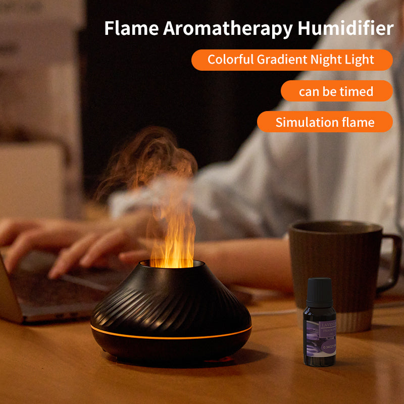 RGB Flame Aroma Diffuser 130mL