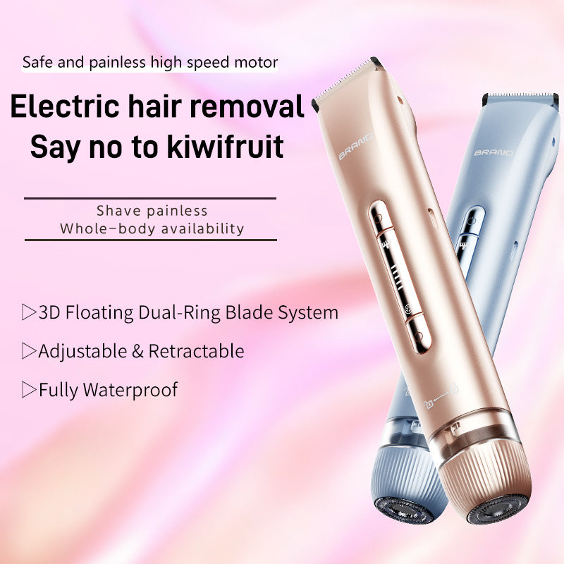 2 In 1 Hair Removal Epilator USB Trimmer